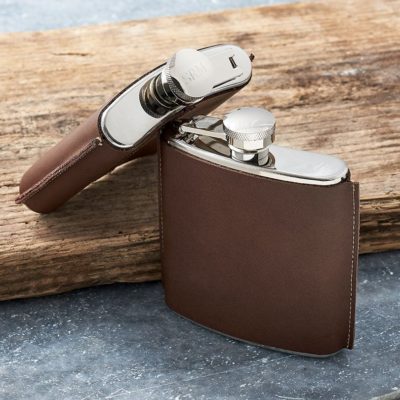 Personalised Hip Flasks with FREE ENGRAVING and optional gift wrap